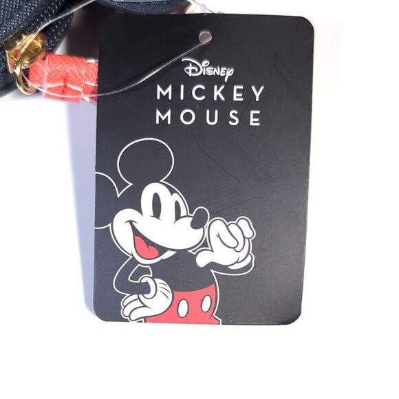 NEW Mickey Mouse Bag Small Purse Mini Zip Pouch - Picture 5 of 6